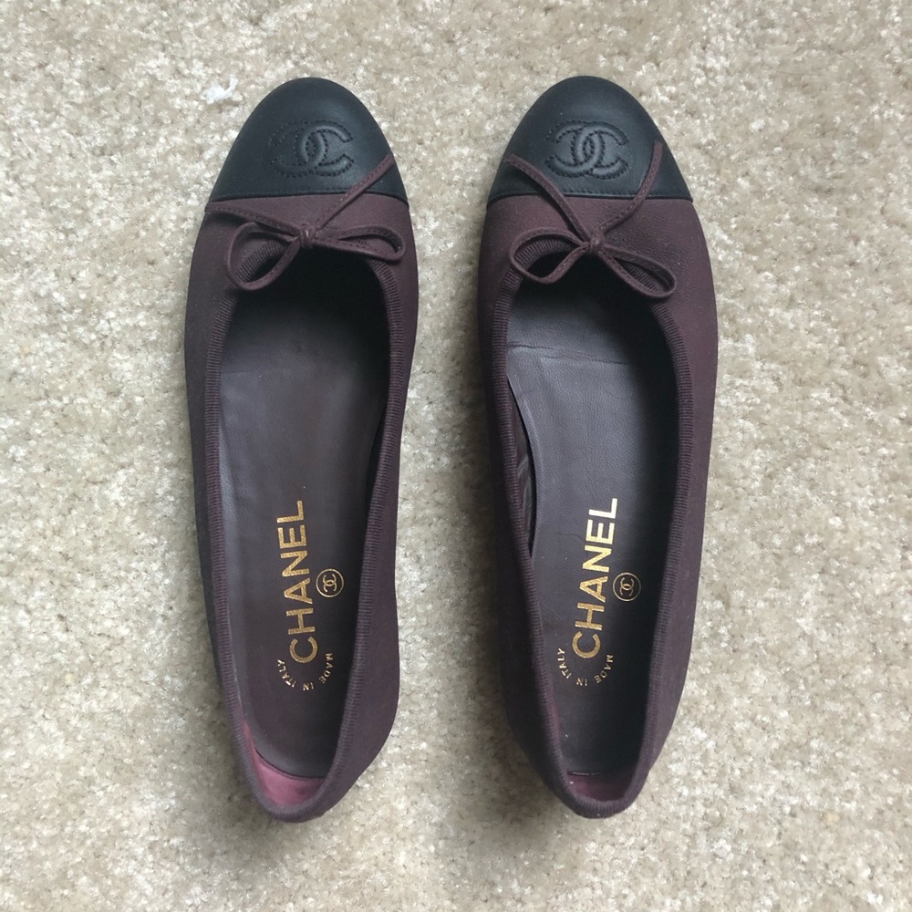 CHANEL ballerina flats